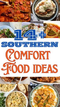 Get ready for our classic Southern dinner recipes that are hearty, comforting, and full of flavor! From chicken pot pie to beef stew, our recipes will warm your belly and your heart. #HeartySouthernDinners #ClassicRecipes #Foodie #SouthernFood Southern Dinner Recipes, Comfort Food Ideas