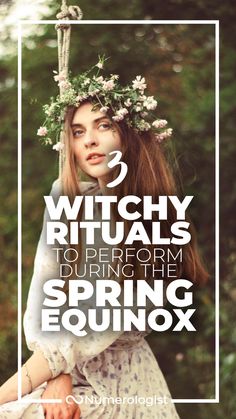 Spring Rituals Ideas, Spring Equinox Witchcraft, Ostara Cleansing Ritual