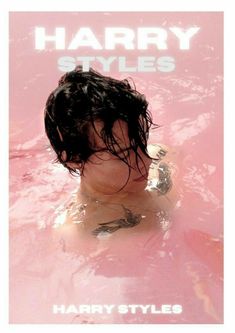 harry styles is swimming in the water