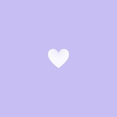 a white heart in the middle of a light purple wallpaper with pastel colors