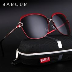 Barcur focuses on pure design and aesthetic appeal, bringing the most attractive, comfortable experience imaginable.  Features: Polarized Lenses: Our sunglasses are equipped with high quality composite polarized lenses. Eliminates glare, improve depth perception, restore true colors and protect your eyes against harmful UV Rays.  Lightweight Alloy Frame: Low density with high tensile strength these frames are so lightweight you won’t feel you’re wearing them. Billy B, Cat Eye Colors, Ladies Sunglasses, Gradient Sunglasses, Stylish Sunglasses, Oversized Sunglasses, Womens Glasses, Sunglass Frames, Polarized Sunglasses