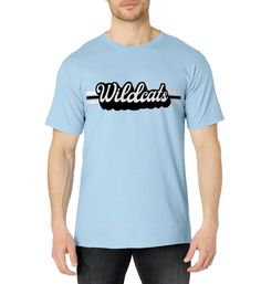 PRICES MAY VARY. Support your sports team with this vintage-inspired Wildcats mascot t-shirt. Great shirt for all sports teams, Football, Baseball, Soccer, Basketball, Track, Softball, Swim Team, Cheerleading, Marching Band. High School mascot, college, school spirit Great gift idea for birthdays or Christmas for a Wildcat sports fan in high school, middle school, elementary school or college! Retro Shirt Design, Graphic Tee, Black and White Stripe, Mens, Womens, Kids, Youth, Mom, Dad, Brother, Retro Cotton T-shirt With Team Logo, Retro Game Day T-shirt With Logo Print, Team-colored Varsity T-shirt With Text Print, Varsity Sports T-shirt With Team Name, Varsity T-shirt With Team Name For College, Retro Logo Print T-shirt For Game Day, Varsity Style Short Sleeve T-shirt For Sports Events, Retro Cotton Tops With Team Name, Team-colored Sports T-shirt With Text Print