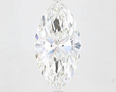 an oval cut diamond on a white background