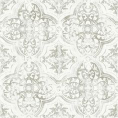 Quartet Wallpaper in White/Neutral from the Mediterranean Collection by York Wallcoverings White Neutral Wallpaper, Mediterranean Pattern, Sand And Sea, Strip Pattern, York Wallpaper, Neutral Wallpaper, Dimension 20, York Wallcoverings, Manhattan Comfort