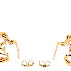 These are a fabulous pair of LOUIS VUITTON Garden Louise Hoop Earrings in Gold. These distinctive earrings are embossed LV circles in a gold finish. Louis Vuitton Jewelry, Hoop Earrings Gold, Earrings In Gold, Earrings Gold, Authentic Louis Vuitton, Gold Finish, Circles, Gold Earrings, Dust Bag