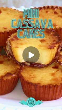 Easy Filipino Desserts, Mini Cassava Cake, Malagkit Recipe Filipino Desserts, Lumpia Recipe Filipino, Kutchinta Filipino Desserts, Kakanin Filipino Desserts