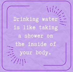 Drink Water Motivation, Water Wednesday, Water Quotes, Benefits Of Drinking Water, Not Drinking Enough Water, Body Cleansing, Wednesday Quotes, Wellness Wednesday, Wellness Quotes