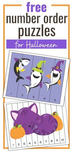 Preschool Halloween Printables, Math Numbers 1-10 Activities, Halloween Number Activities Preschool, Halloween Numbers, Halloween Math Preschool, Halloween Counting Preschool, Halloween Number Activities, Counting Halloween Activity