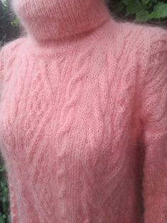 Mohair Sweater Mohair Pullover Knitted Women's turtleneck | Etsy Pink Mohair Sweater For Winter, Fitted Mohair Turtleneck Sweater, Fitted Pink Mohair Sweater, Cozy Pink Mohair Sweater, Hand Knitted Pink Mohair Sweater, Apricot Colour, Mohair Sweater Knit, Apricot Sweater, Mohair Knit