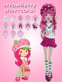 @janadice2 💕🌷 Di Strawberry Shortcake, Strawberry Shortcake Dti Theme, Dress To Impress Roblox Game Outfit Ideas Mean Girl, Dress To Impress America, Dti Strawberry Shortcake Theme, Dti Strawberry Outfit, Pink Dti Theme, Theme In Dress To Impress, Cosplay Dress To Impress No Vip