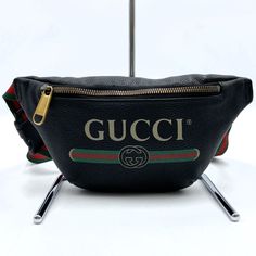 Used Gucci Waist Bag Body Pouch Sherry Line Black Leather Women's 527792 Gucci (Sku: Gzl12yyn) === General === Brand : Gucci === Design === Type : Fanny Pack Material : Leather Color : Black Gender : Women === Size === Size (Hxwxd) : 14cm X 26cm X 3cm / 5.51'' X 10.23'' X 1.18'' === Included Items === Accessories : None Accessories Notice : Before Purchasing, Please Refer To The Images Of The Accessories Included With The Item. === Condition === Condition : Used (Acceptable) Ranking : Rank B Use Gucci Black Belt Bag, Gucci Leather Belt Bag With Removable Pouch, Gucci Waist Bag, Vintage Gucci Bag With Removable Pouch, Black Gucci Pouch Bag, Gucci Travel Bags With Gold-tone Hardware, Gucci Design, Waist Bag, Fanny Pack