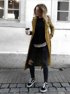 Hooded Knit Cardigan, Mode Casual, Fashion Victim, Winter Trends, Mode Inspo, Autumn Outfit, 가을 패션