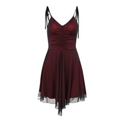 Material: Polyester; Spandex 
Weight: 0.24KG 
Size: S-XL 
SKU:?DR40123 Polyester Spandex, Red Dress, Slip Dress, Lace Up, Spandex, Lace, Red