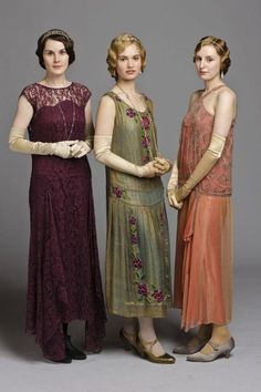 Downton Abbey Costumes, Downton Abbey Dresses, Downton Abbey Fashion, English Fashion, New Party Dress, Gaun Fashion