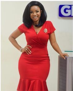 Meet Serwaa Amihere, Davido's Rumored Girlfriend From Ghana (Pictures) - Celebrities - Nigeria Serwaa Amihere, Fall Fashion Looks, Corporate Attire Women, Stylish Business Outfits, Office Wears, Dress For Ladies, Ladies Office, Street Style Fall