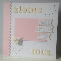 a close up of a greeting card made with paper