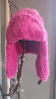 Chic Luxurious Elegant  Warm and Cozy Aviator Trapper Hats Black Faux Fur Trapper Hat / Aviator Hat / Ski Hat /Winter Fur Hat / Faux Fur Hat / Rave Hat / Bomber Hat Available in Hot Pink, Black, Brown, White, Forest Green, Blue, Light Pink,Orange Fur Trapper Hat, Winter Fur Hat, Rave Hats, Aviator Hat, Faux Fur Hat, Ski Hats, Trapper Hats, Fur Hat, Black Faux Fur