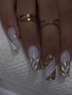 Fancy Nail Art, Manicure Nail Designs, Nail Art Designs Videos, January 3, Elegant Nails