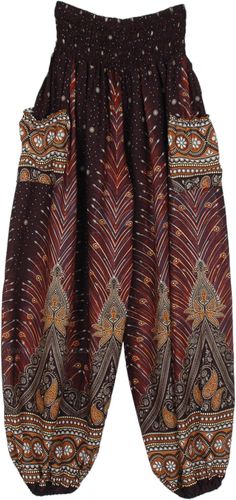 Thai Pants, Black Harem Pants, Beach Bohemian, Pants Pocket, Estilo Hippie, Fancy Tops, Hippie Look, Hippie Style Clothing