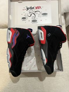 New no issues With box Size us12 Black Basketball Shoes With Red Sole For Streetwear, Black Cushioned Sneakers Medium Fit, Black Sneakers With Cushioned Footbed And Medium Fit, Black High-top Jordan Shoes With Branded Heel, Black High-top Jordan Shoes With Branded Heel Counter, Black Jordan Shoes With Red Sole For Streetwear, Black Basketball Shoes With Red Sole, Black High-top Jordan Shoes With Red Sole, Black Mid-top Jordan Shoes With Cushioned Footbed