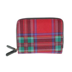 Elevate your accessory game with the Buxton Women's Tartan Plaid Printed Vegan Leather Wizard Wallet. This chic wallet combines functionality with style, making it a must-have for any fashion-forward individual.

- **Color**: Red Tartan Plaid
- **Material**: Vegan Leather
- **Gender**: Female
- **Age Group**: Adult
- **Features**: Double zippers, RFID blocking, gusseted pockets with dividers

Designed to keep your essentials secure and organized, this wallet features expansive gusseted pockets t Trendy Red Rectangular Wallet, Red Rectangular Wallet With Zipper Closure, Rectangular Red Wallet With Zipper Closure, Red Coin Purse With Card Slots For Travel, Red Coin Purse With Interior Card Slots For Travel, Trendy Red Wallet With Zipper Closure, Trendy Red Wallets For Everyday Use, Red Rfid Blocking Coin Purse For Daily Use, Compact Red Wallet For Daily Use