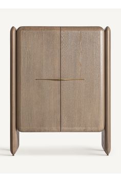 Oak 2-Door Cabinet | Vical Home Ussel | Oroa.com Cabinet Desk, Framed Plants, Cerused Oak, Deck Designs Backyard, Live In Style, Wine Rack Wall, China Cabinets, Deck Designs, Side Table With Storage