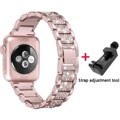 New 2021 Best luxury high end designer Apple watch band strap for men & women. Check out our high quality bestseller watchbands that will fit your apple watch SE iwatch Series 6 5 4. With sizes for 38mm 40mm 42mm 44 mm & colors to match your space gray aluminum, rose gold, pink, gold, silver, graphite, titanium, blue, space black, red case. We have bling leather, stainless steel silicone & nylon bands cases + accessories. Check out our expensive design brand straps at Nuroco.com Worldwide ship Apple Watch Stainless Steel, Metal Straps, Diamond Band