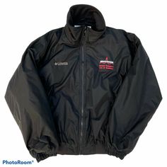 Columbia Sportswear Broadcom Logo Men's Medium Fleece Lined Full Zip Jacket. Condition is "Pre-owned". Very good condition. No rips, tears or repairs. Clothes Wishlist, Columbia Sportswear, Zip Jacket, Columbia, Rain Jacket, ? Logo, Clothes