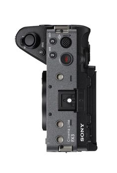 the back side of a camera with buttons on it