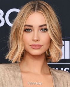 1990s Hair, Blonde Hair Goals, Blonde Hair Transformations, Beautiful Haircuts, Medium Bob Hairstyles, Colour Trends, Hair Makeover, Love Hair, Hair Transformation