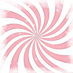 a pink and white spiral design with stars