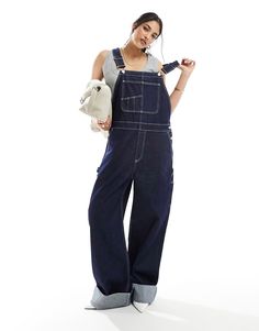 Jumpsuits & Rompers by ASOS DESIGN Co-ordinating made easy Classic overalls design Adjustable buckle straps Buttoned sides Functional pockets Relaxed fit Overalls Design, Workwear Overalls, Style Bleu, Denim Workwear, Brand Image, Maxi Dress Trend, Denim Jumpsuit, Petite Maternity, Plus Size Pregnancy