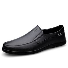 Occasion : Casual Lining-Genuine Leather Type : Cow Leather Upper-Genuine Leather Type : Cow Leather Fashion Element : Sewing Fit : Fits true to size, take your normal size Pattern Type : Solid Season : Spring/Autumn Model Number : D2268 Closure Type : SLIP-ON Feature : Breathable,Massage Shoes Type : Loafers Lining Material : GENUINE LEATHER Insole Material : BONDED LEATHER Outsole Material : RUBBER Upper Material : GENUINE LEATHER Brand Name : YEISNDOO Item Type : Casual Shoes Department Name Spring Business Boat Shoes With Round Toe, Business Slip-on Faux Leather Shoes, Casual Low-top Boat Shoes For Business, Business Casual Low-top Boat Shoes, Casual Slip-on Oxfords For Business, Casual Faux Leather Oxfords For Office, Casual Black Moccasins For Office, Spring Business Leather Boat Shoes, Leather Boat Shoes For Business