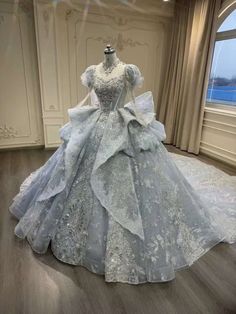 Luxury Formal Gowns, Birthday, Bridal, Quinceañera, Sweet 16 & More Extravagant Dresses Ball, Blue Dresses Sweet 16, Royal Dresses Princesses Gowns, Fairytale Quinceanera Dresses, Royal Quinceanera Dresses, Ballroom Gowns Princesses, Fancy Dresses Ball Gowns, Ballroom Dress Gowns Princesses, Long Sleeve Quince Dress