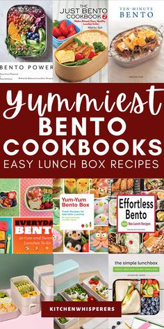 the yummyest bento cookbooks easy lunch box recipes