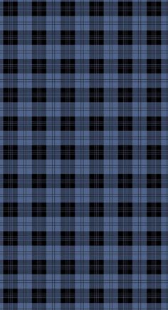 a black and blue plaid pattern that looks like it has been made out of fabric