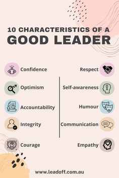 The primary function of a good leader is to serve others. A leader should be able to inspire others to achieve a common goal. Most people in organisations' so-called "leadership roles" are not good leaders. They may be excellent managers, but it takes a lot of hard work to become a good leaders.

A person with good leadership skills will have a few things in common. Here are the top 10 traits of a good leader that you should be aware of. Leadership Competencies, Leadership Motivation, Serve Others, Losing 40 Pounds, Work Skills, Leadership Tips