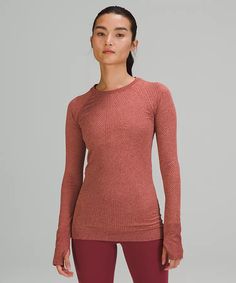 Rest Less Pullover | Women's Long Sleeve Shirts | lululemon Lululemon Long Sleeve Breathable Top, Functional Lululemon Tops For Fall, Lululemon Long Sleeve Tops With Go-dry Technology, Lululemon Long Sleeve Go-dry Tops, Functional Fall Tops By Lululemon, Fall Practical Lululemon Tops, Lululemon Long Sleeve Activewear With Thumbholes, Lululemon Functional Long Sleeve Tops, Lululemon Long Sleeve Top With Go-dry