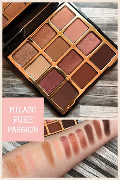 Matte Make Up, Makeup Drugstore, Inexpensive Makeup, Eyeshadow Swatches, Milani Makeup, Milani Cosmetics, Blending Eyeshadow, Best Makeup Tips