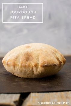 Recipe for sourdough Pita bread Sourdough Pita Bread Recipe, Sourdough Pita Bread, Sourdough Pita, Pita Bread Recipe, Pan Pita, Sourdough Bread Sandwiches, Easy Sourdough, Recipe Baking