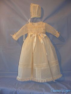 Baby Heirloom, Linen Skirt, Flower Girl Dresses, Light Blue, Wedding Dress, Hats, Blue, Patchwork