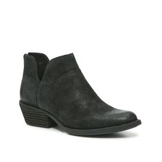 Born-Shari II Bootie The Shari II bootie from Born complements any cool weather look thanks to its versatile design. This ankle boot features an asymmetrical topline and slanted block heel for added appeal. Cool Weather, Bootie, Block Heels, Ankle Boot, Boots, Heels, Black, Design