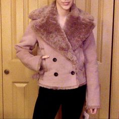 Reposhing This Item I Purchased From @Lauramichaud. Loved It, But Ready To Rotate For Something New. Questions? Leave A Comment Below! Teddy Jacket, Cropped Jacket, Crop Jacket, Leave A Comment, Something New, Jackets & Coats, Jackets For Women, Pink, Women Shopping