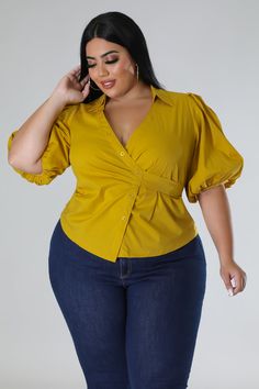 Plus Size Latina Fashion, Plus Size Large Bust Outfits, Tops For Chubby Women, Fashion For Big Belly Women, Dressing Capsule, Big Belly Outfits Plus Size, Plus Size Summer Outfits Big Stomach, Jesenia Perez, Hourglass Outfits