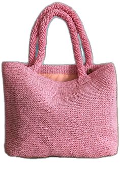 Shoulder Bag Crochet, Raffia Tote Bag, Crochet Summer, Bag Crochet, Pink Summer, Summer Crochet, Shoulder Tote Bag, Bag For Women, Shoulder Tote