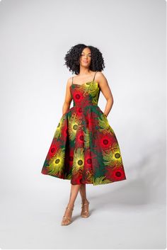 Crushing on African prints this summer! Check out these trendy and colorful outfits that are perfect for staying stylish and cool during the warm months. 🌿👗 #AfricanFashion #PrintsForSummer #TrendyStyles African Print Summer Dresses, Colorful Outfits