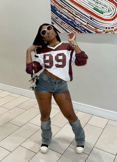 College Gameday Outfits, Fly Outfit, Cute Birthday Outfits, Fasion Outfits, Stylish Summer Outfits, Football Outfits, Gameday Outfit, Streetwear Fashion Women