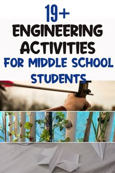 an image of engineering activities for middle school students