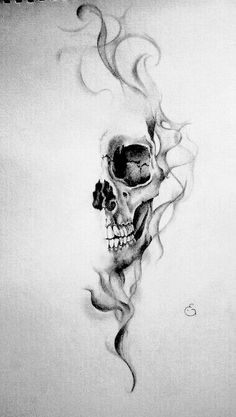 Indian Skull Tattoos, Skull Art Tattoo, Skull Girl Tattoo, Tattoo Zeichnungen, Skull Art Drawing