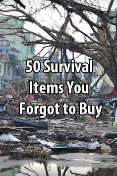 Even hardcore survivalists can overlook things. In this post I want to mention 50 survival items that you might have forgotten to buy. Miejski Survival, Storm Prep, Emergency Prepardness, Survival Stuff, Survival Items, Emergency Preparedness Kit, Survival Kits